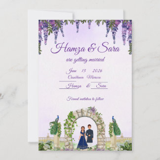 チョークエレガントボード結婚式招待状 | フローラ保存 招待状