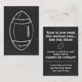 チョークサッカー 名刺 (正面/裏面)