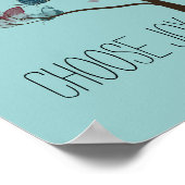 チョークジョイバタフライツリー ポスター (角)