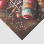 チョークスケッチクリスマスギフトキャンディオーナメント 薄葉紙 (詳細)