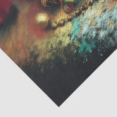 チョークスケッチクリスマスベアギフトキャンディオーナメント 薄葉紙 (詳細)