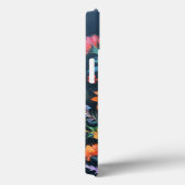 チョークスケッチ鮮やかの花 – 芸術的フローラ Case-Mate iPhoneケース (裏面 / 右)