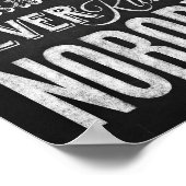 チョークスタイルパーティーは誰も署名を殺さない ポスター (角)