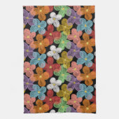 チョークデイジー キッチンタオル (縦)