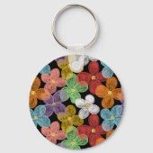 チョークデイジー キーホルダー (正面)