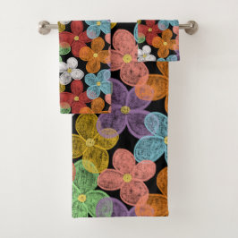 チョークデイジー バスタオルセット