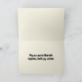 チョークハッピーニューイヤーカード カード (内部)