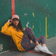 チョークハートレギンス – かわいい