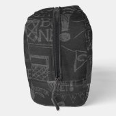 チョークパーソナライズされたボードバスケットボールとフープ ドップキット (右)