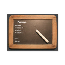 チョークビジネスCのArdoiseのヴィンテージの学校の石板