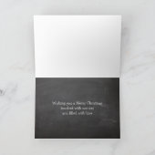 チョークボード ラスティック ピン コーン シーズンカード (内部)