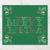 チョークミスタントパターン ビールラベル (シングルラベル)