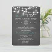 チョークメイスンジャースリングライト私はBBQをする 招待状 (スタンド正面)