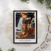 チョークモダンボミニマルメリーード シーズンカード