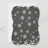 チョークモダンボードで雪の結晶を撮影 シーズンカード (裏面)