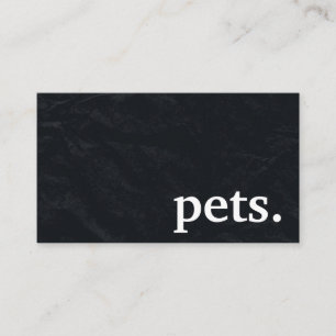 チョークモダンボードのペット。ロイヤリティパンチカード 名刺