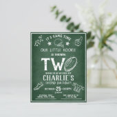 チョークモダンボードサッカー予算第2誕生日 (スタンド正面)