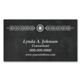 チョークモダンボードプロフェッショナル マグネット名刺