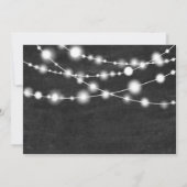 チョークライトは家に帰る甘いホーム引っ越し祝いパーティーパーティー 招待状 (裏面)