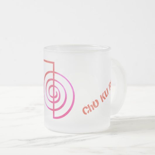 チョークレイフロストマググ フロストグラスマグカップ (正面右)