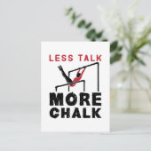 チョーク体操の話を減らす ポストカード (スタンド正面)