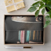 チョーク図解入りの、写真付きのクリスマスくるみ割り 薄葉紙 (ギフト)