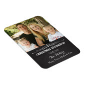 チョーク素朴ボードのクリ賛美スマスの写真 マグネット (右側)