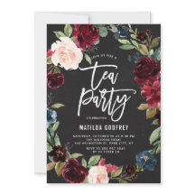 チョーク素朴ボード秋のフローラフレームティーパーティー