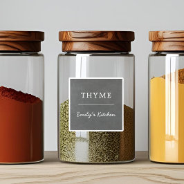 チョーク素朴ボード防水キッチンジャーのラベル シール