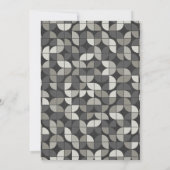 チョーク素朴ボードMCMホリデーオープンハウス 招待状 (裏面)