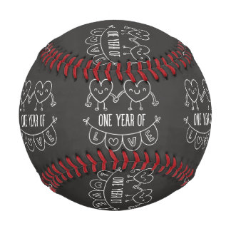 チョーク野球・1周年記念ギフト 野球ボール