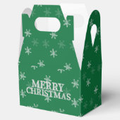 チョーク雪片パターン フェイバーボックス (オープン)