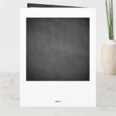 チョーク4 Photo Father's Day Card From Amazing Son カード (裏面)