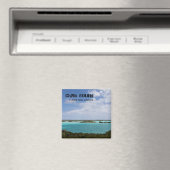 チョーク・サウンド、タークス・カイコス(TCI) カリブの、 マグネット (インサイチュ (食洗機))