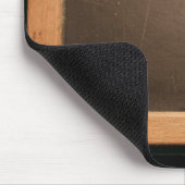 チョークBのマウスパッドのArdoiseのヴィンテージの学校の石板 マウスパッド (コーナー)