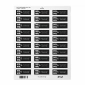 チョークMR&MRゲイ結婚婚約 ラベル (フルシート)