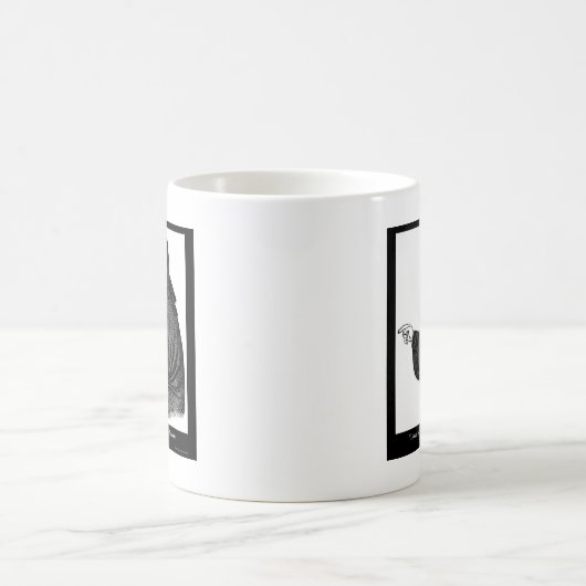 チョーサー愛は盲目の引用文ティーのギフトもっと! コーヒーマグカップ (中央)