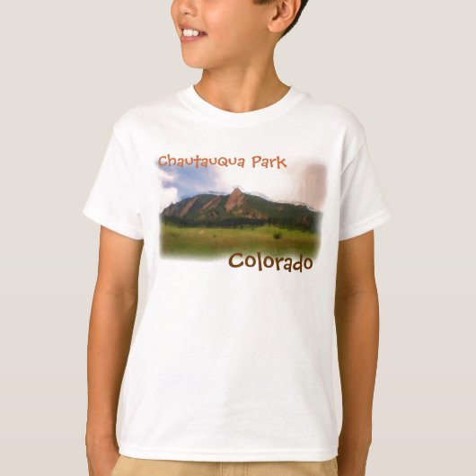 チョータークパークの少年のシャツ Tシャツ (正面)