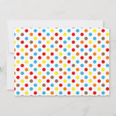 チョーチョートレインパーティの招待状 招待状 (裏面)