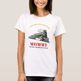 チョーチョートレインマミー きのたんじょうび Tシャツ