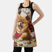 チョーチョーホリデーベーキング:フェスティバルクリスマス エプロン (インサイチュ)