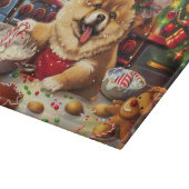 チョーチョーホリデーベーキング:フェスティバルクリスマス カッティングボード (角)