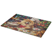 チョーチョーホリデーベーキング:フェスティバルクリスマス カッティングボード (角)