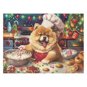 チョーチョーホリデーベーキング:フェスティバルクリスマス テーブルクロス