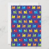 チョーチョー列車 招待状 (裏面)