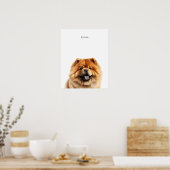 チョーパーソナライズされたプリント ポスター (キッチン)