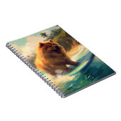 チョービーチサーフィン絵画ズ ノートブック (右側)