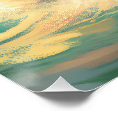 チョービーチサーフィン絵画ズ ポスター (コーナー)