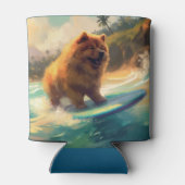 チョービーチサーフィン絵画ズ 缶クーラー (裏面)