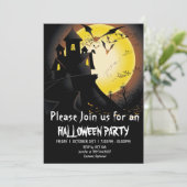 チョーフ幽霊のよく出るィーハウスホラーハローウィンパーティ 招待状 (スタンド正面)